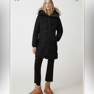 Canada Goose Black Shelburne Parka Heritage Size M